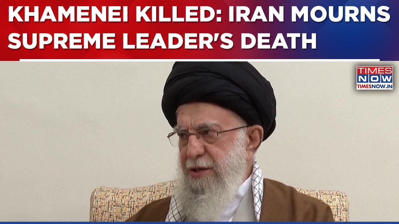 Khamenei Killed In Israel-US Strike, Iran Declares 40 Days Of National Mourning | Tehran News