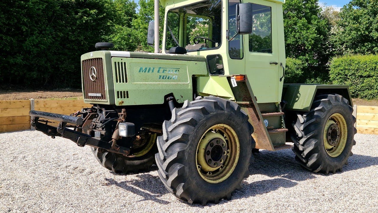 1987 Mercedes MB Trac 1000 4WD Tractor 24306