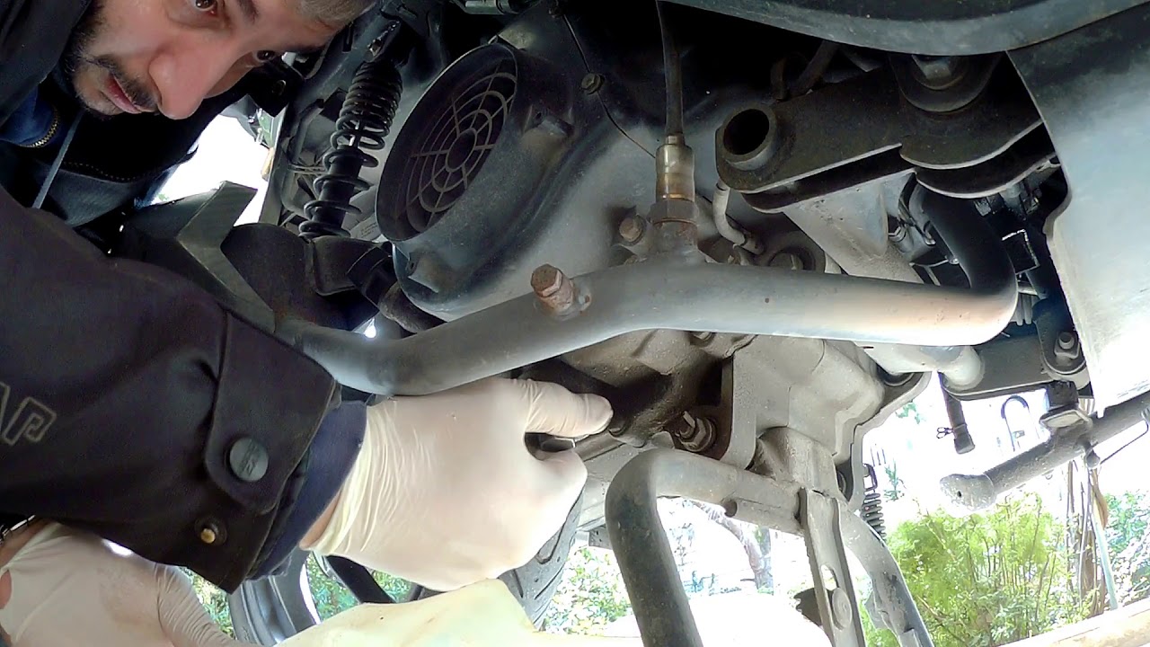 Sym Symphony ST 200i αλλαγή Λαδιών (oil change)