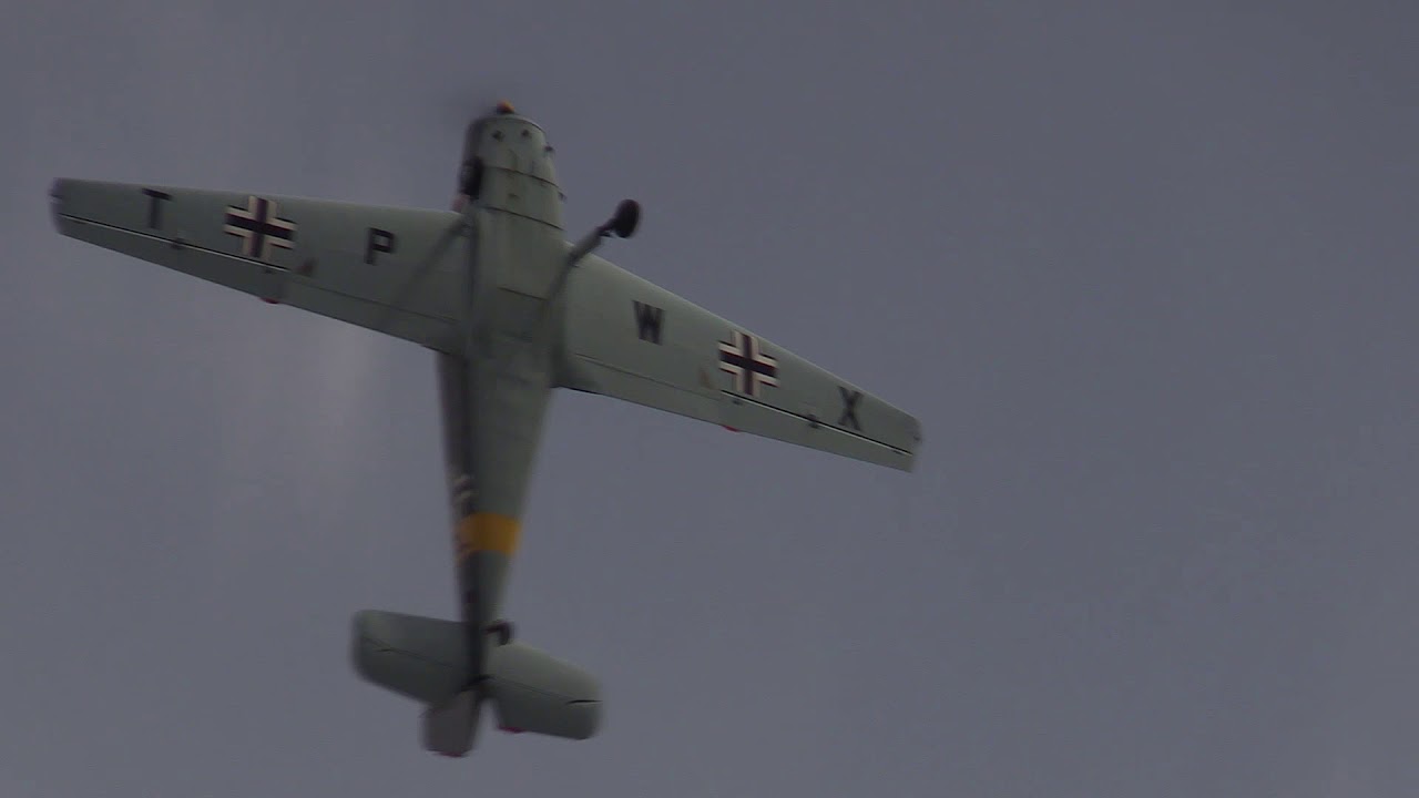 Bucker Bestmann At East Kirkby Airshow 2018