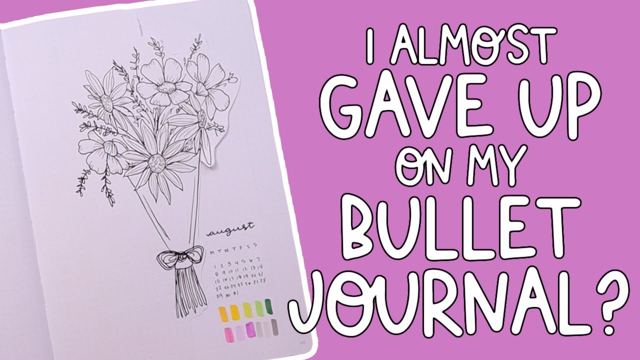 I Ignored My BuJo For A Month... PLAN WITH ME
