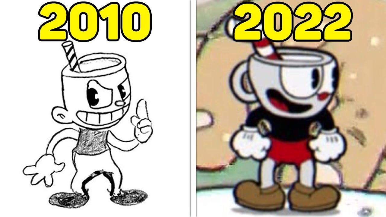 Evolution of Cuphead 2010-2022 (No Commentary)