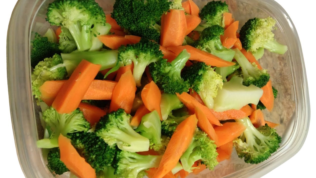 QUICK AND EASY BROCCOLI , CARROT RECIPE