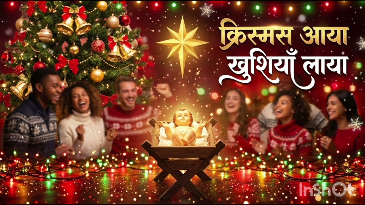 क्रिस्मस आया खुशियाँ लाया 🎄 | Happy Christmas Hindi Song | Yeshu Raja Birthday Special 2025