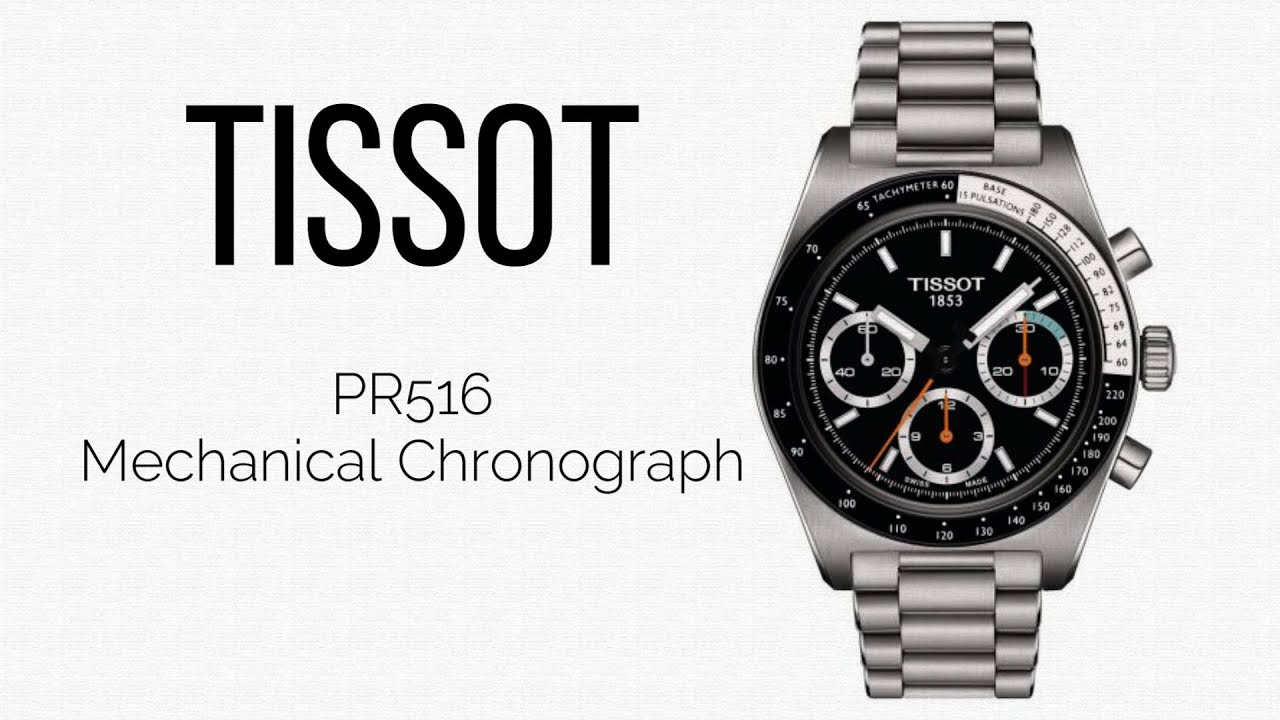 Unboxing - Tissot PR516 Mechanical Chronograph - Deutsch