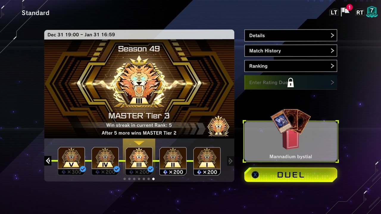 [Mannadium S49] Winstreak:Replays [Yu-Gi-Oh Master Duel]