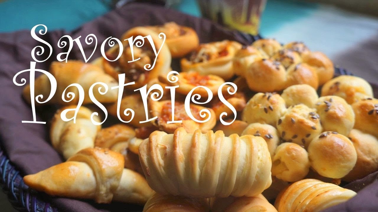 تشكيلة معجنات و مملحات المطبخ المغربي Assortment of Savory Pastries MOROCCAN CUISINE -Fatemahisokay