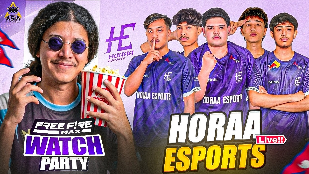NEPAL'S BIGGEST DAY! 🇳🇵 Can HORA Become Asia's Champion? 🏆 FFMAI Final Watchparty! 🔴