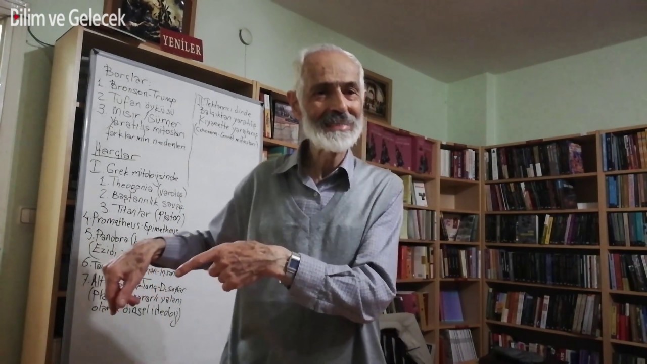 Alâeddin Şenel ANLATIYOR | Yaratılış mitosları ve kıyamet senaryoları - 2. Ders 1. Kısım