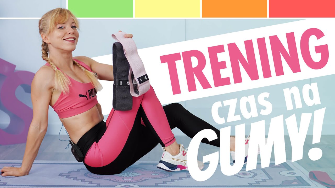 TRENING Z GUMAMI OPOROWYMI 💪💪 | MODELOWANIE & WZMACNIANIE SYLWETKI | 45 MIN. | Codziennie Fit