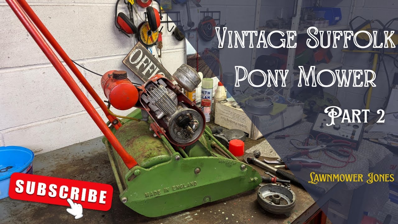 Vintage Suffolk Pony Mower | Part 2