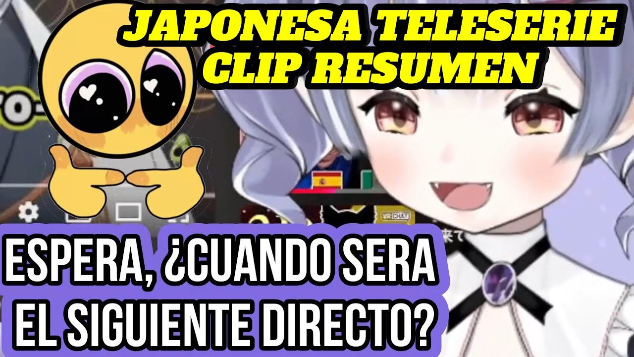 JAPONESA REACCIONA AL CLIP DE SU TELESERIE [RESUMEN][neirita Vtuber]