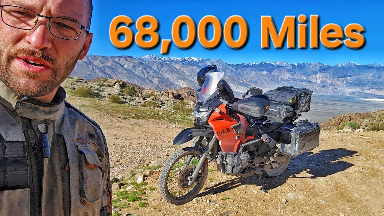 68,000 Miles on a KLR650 — What I've Learned