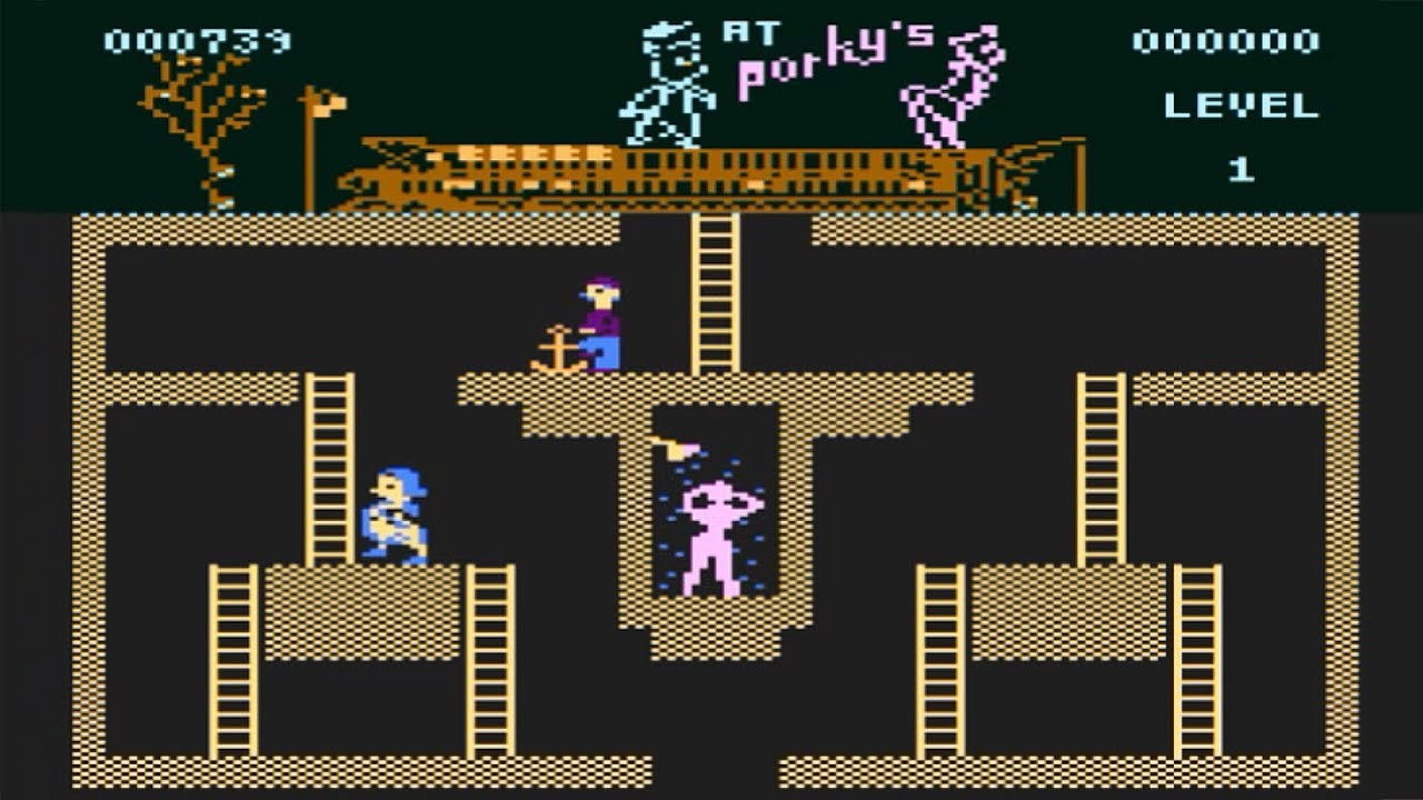 Atari XL/XE - Porky's [1983]