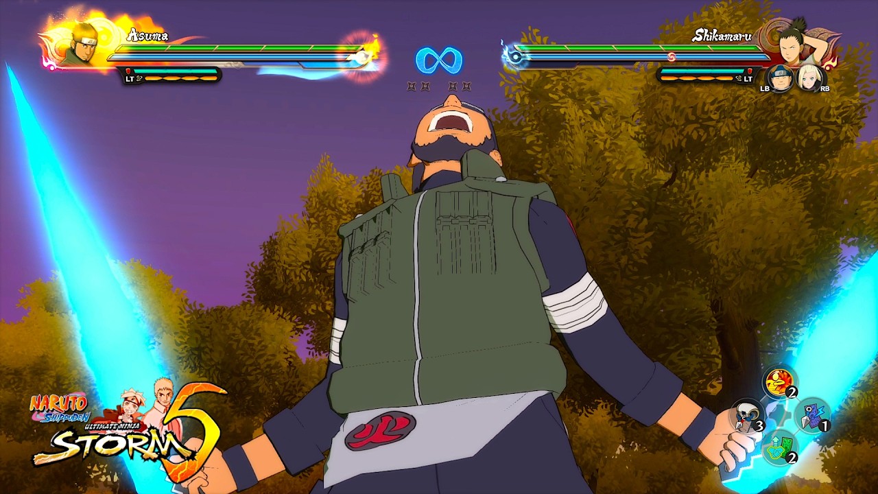 Asuma Sarutobi (Jonin) Vs Team 10 (Genin) | Naruto Shippuden X Boruto