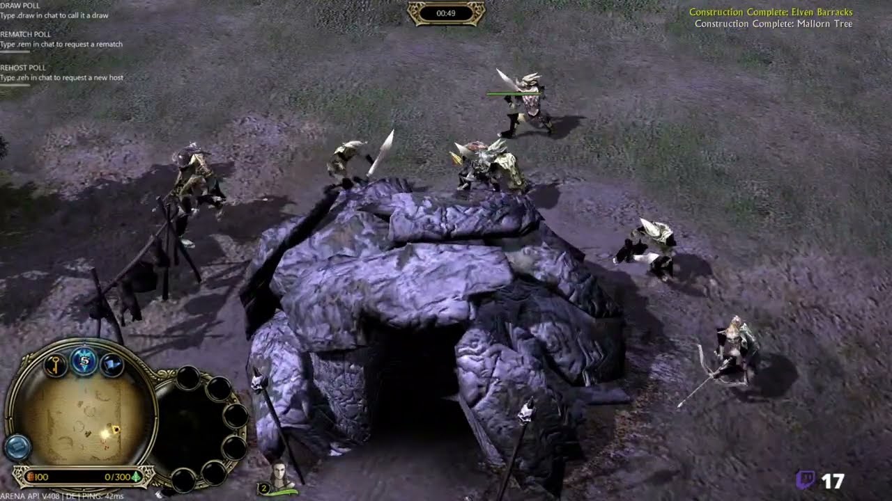 Best Counter for Mordor's Spam with Elves |   BFME2 Rotwk 2.02 v9.6.2