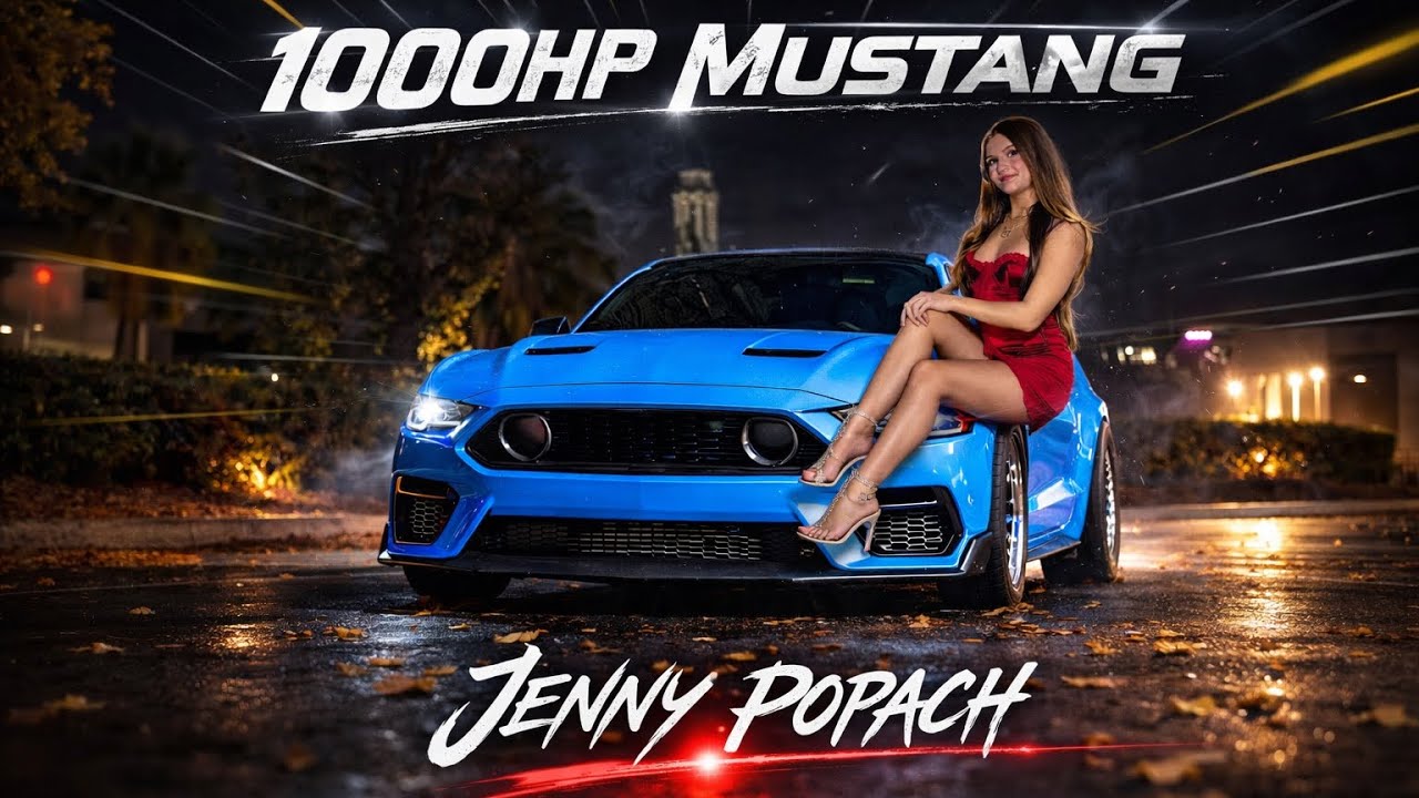 1000HP MUSTANG VS JENNY POPACH