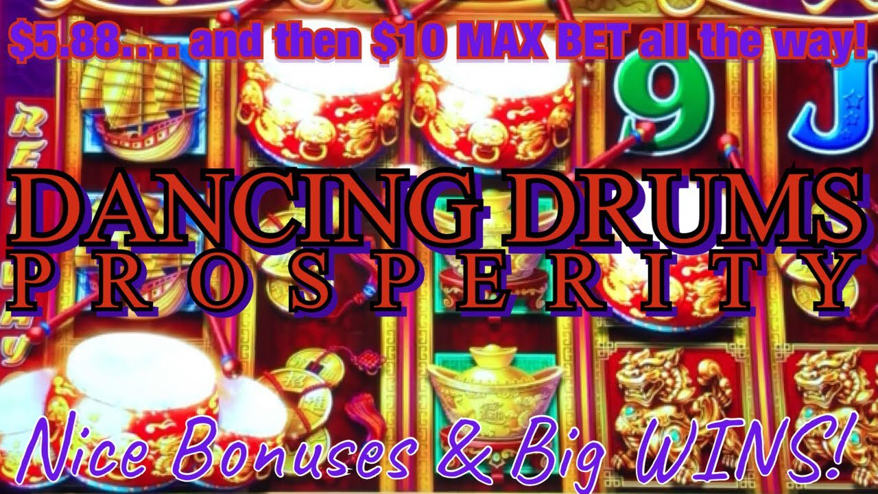 DANCING DRUMS SLOT MACHINE 🎰 NICE BONUSES AND BIG WINS! PROFIT SESSION MUST SEE! 👍😁
