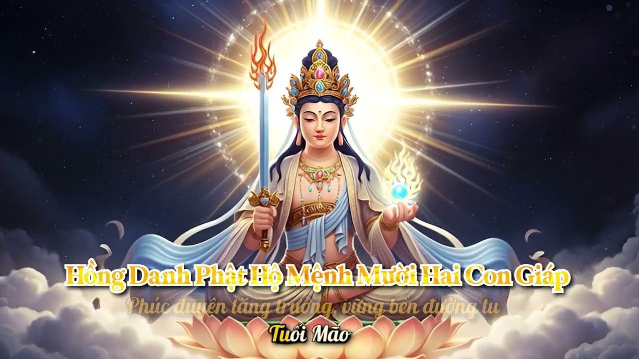 NHẠC TẾT Hồng Danh Phật Hộ Mệnh Mười Hai Con Giáp - 12 Con Giáp May Mắn Ngập Tràn