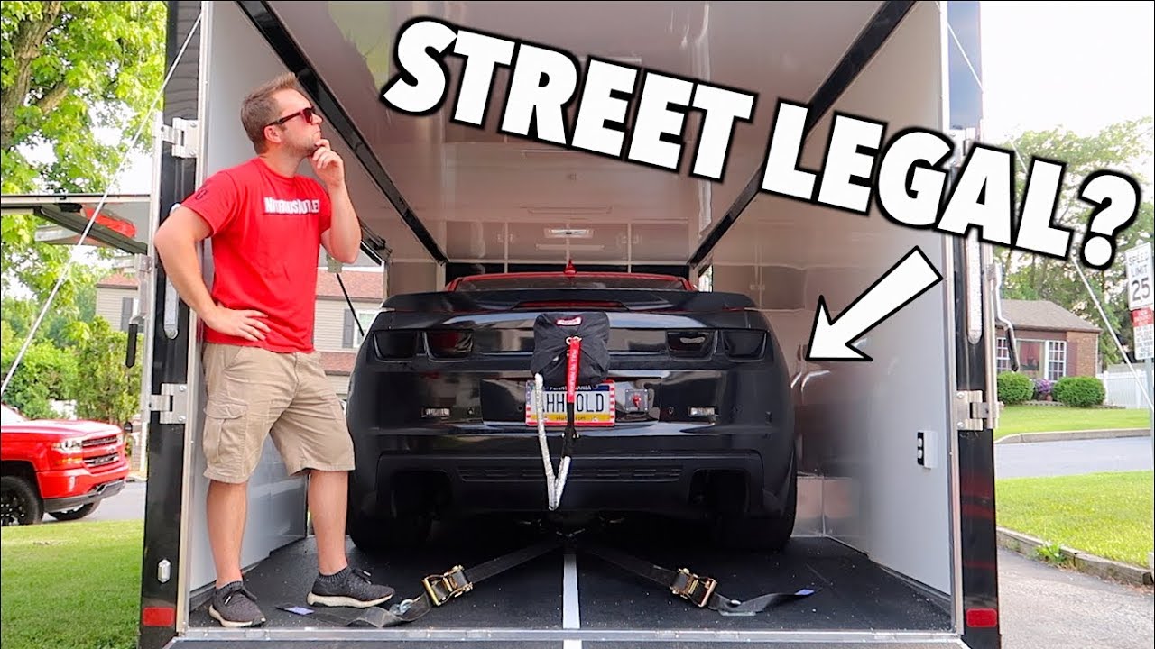 Is My 1200hp Straight Piped Drag Car Actually STREET LEGAL!?