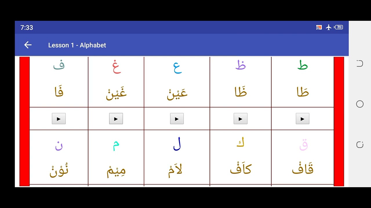 letters of Arabic Alphabet || learn Quran