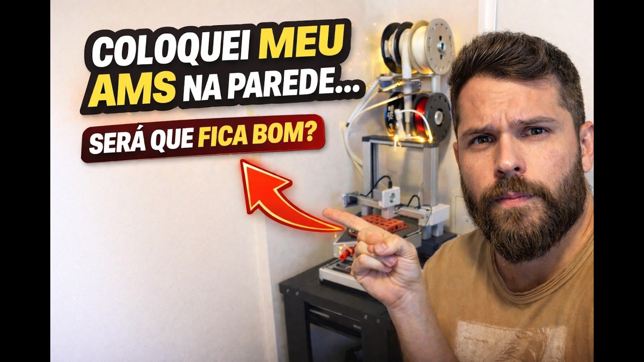COLOQUEI O AMS NA PAREDE… FOI UMA BOA IDEIA?