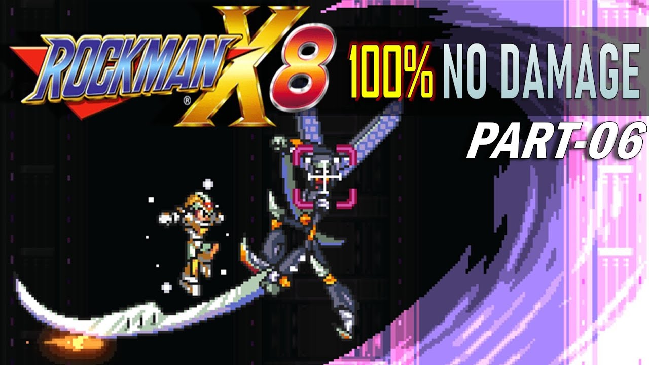 Megaman X8 Demake: Part 6 - Dark Mantis (No Damage) 100% Clear