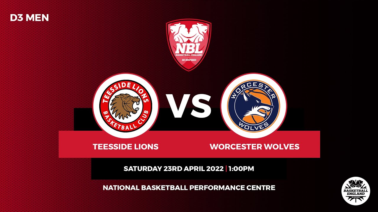 NBL3 Playoff Final 2022: Teeside Lions vs Worcester Wolves