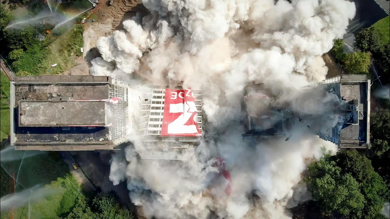 Weißer Riese - Sprengung am 5. September 2021