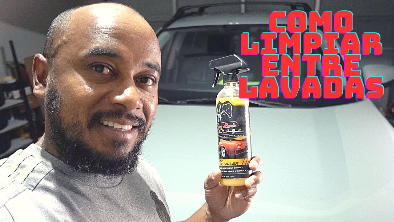 Como Hacer Limpieza de Tu Auto Entre Lavadas o Despues de Llover