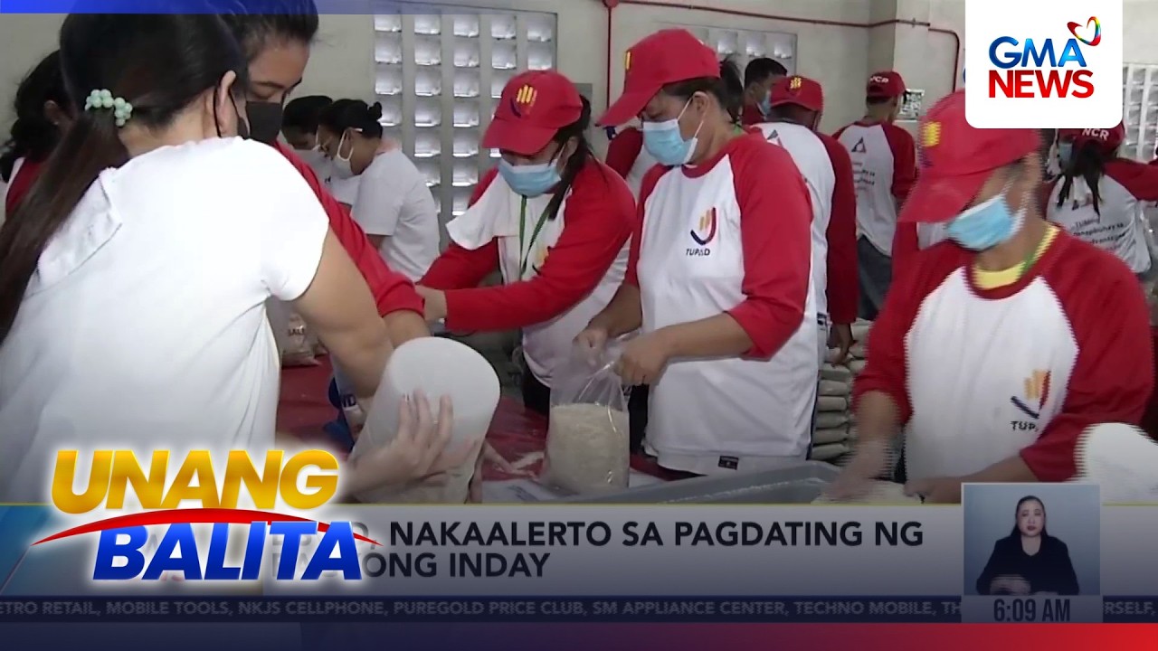 DSWD в режиме готовности к приходу тайфуна Inday | Unang Hirit