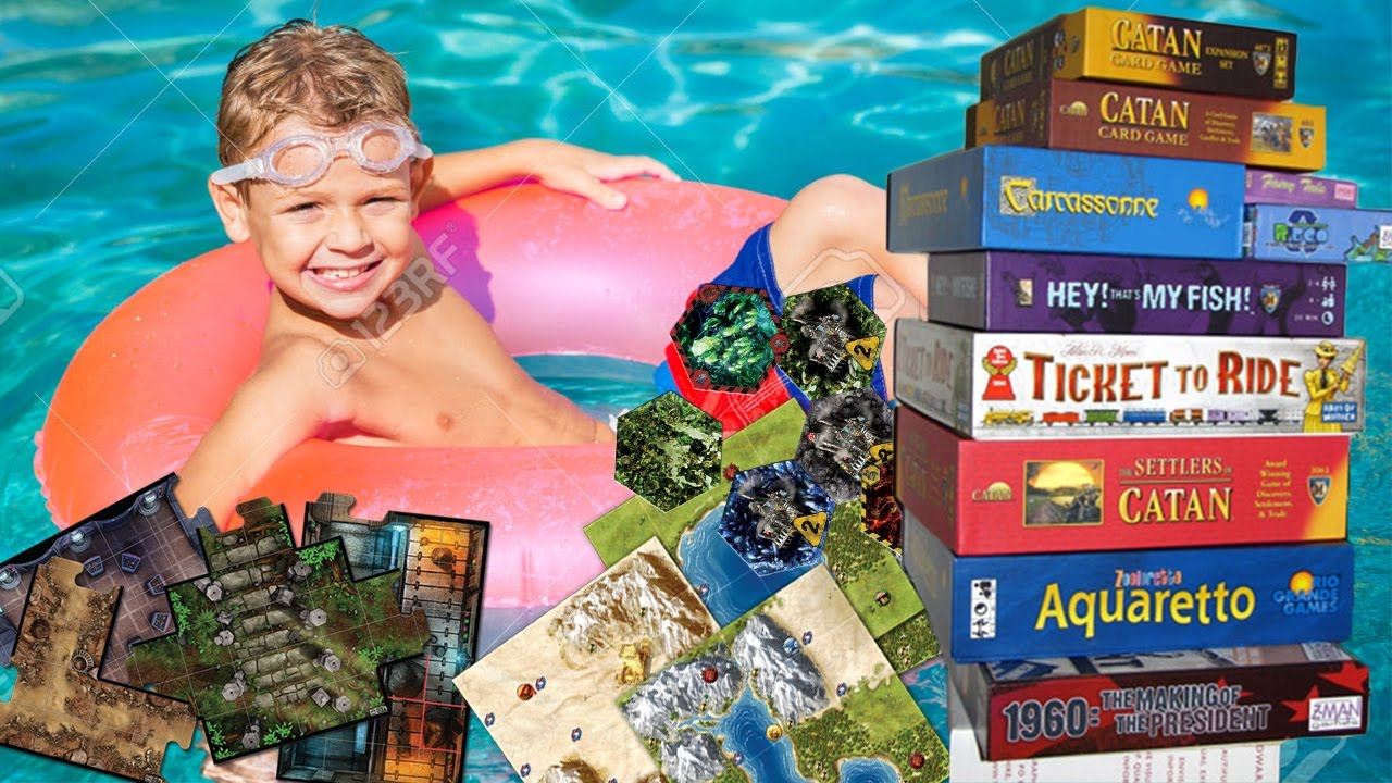 Waterproofing Board Games