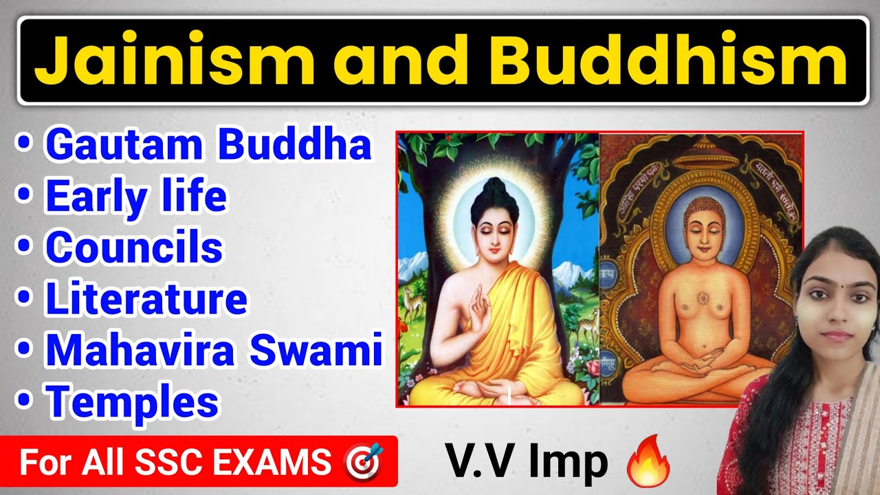 Buddhism and Jainism | Ancient History for SSC EXAMS #ssc #history