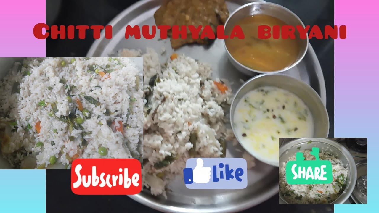 Chittimuthyal biryani@Nikitha
