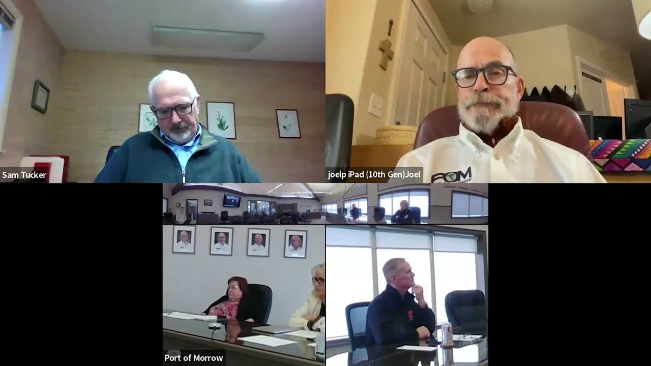 January 30, 2026, Port of Morrow Special Commission Meeting