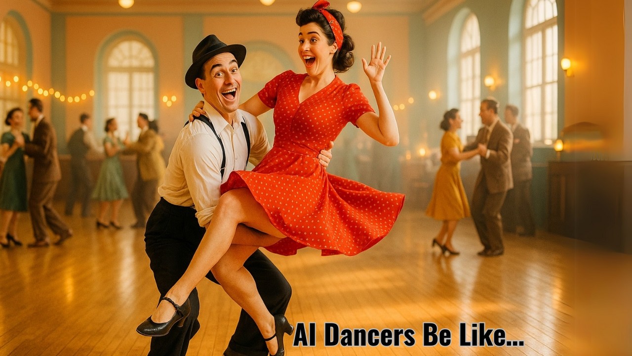 Crazy Boogie Dance &ndash; Vintage AI Dancers in Action!