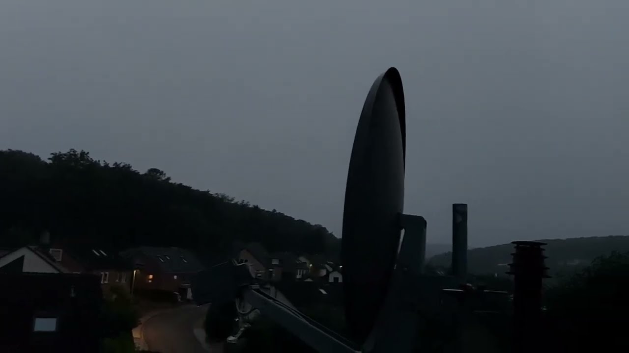 Gewitter mit Starkregen am Mittwoch 27.8.2025 in Diekholzen 