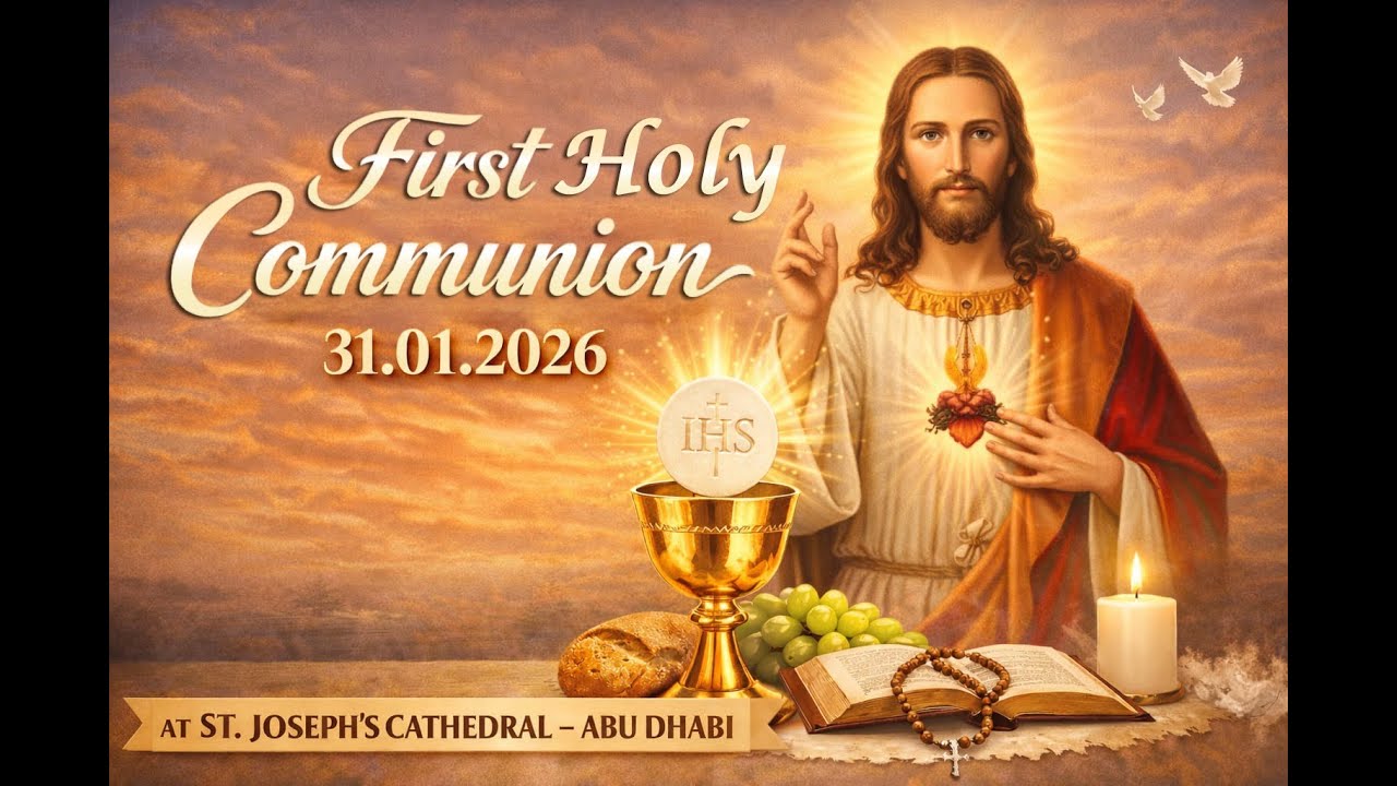 FIRST HOLY COMMUNION - 31-01-2026 @ 11AM (ARABIC)