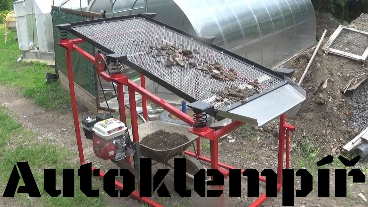Třídička zeminy (Screener)