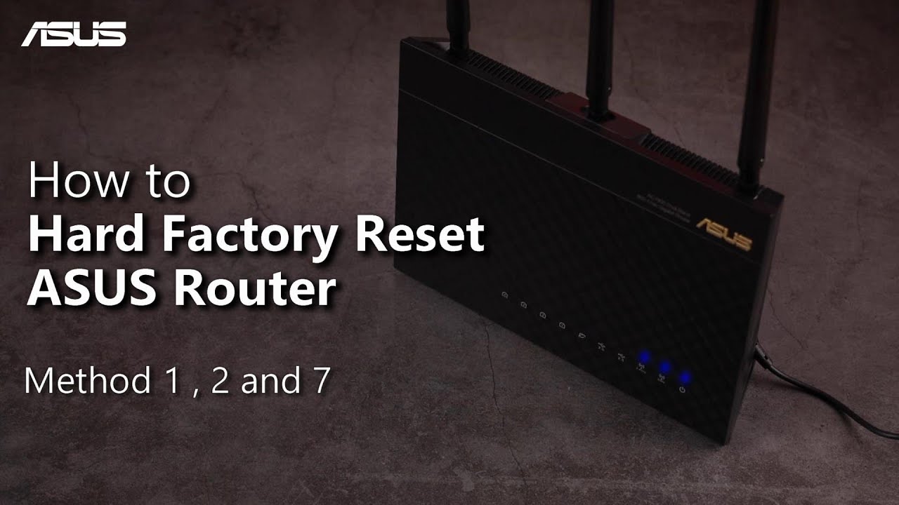 Jak zresetować router ASUS do ustawień fabrycznych? (Metoda 1, 2 i 7)  | ASUS SUPPORT