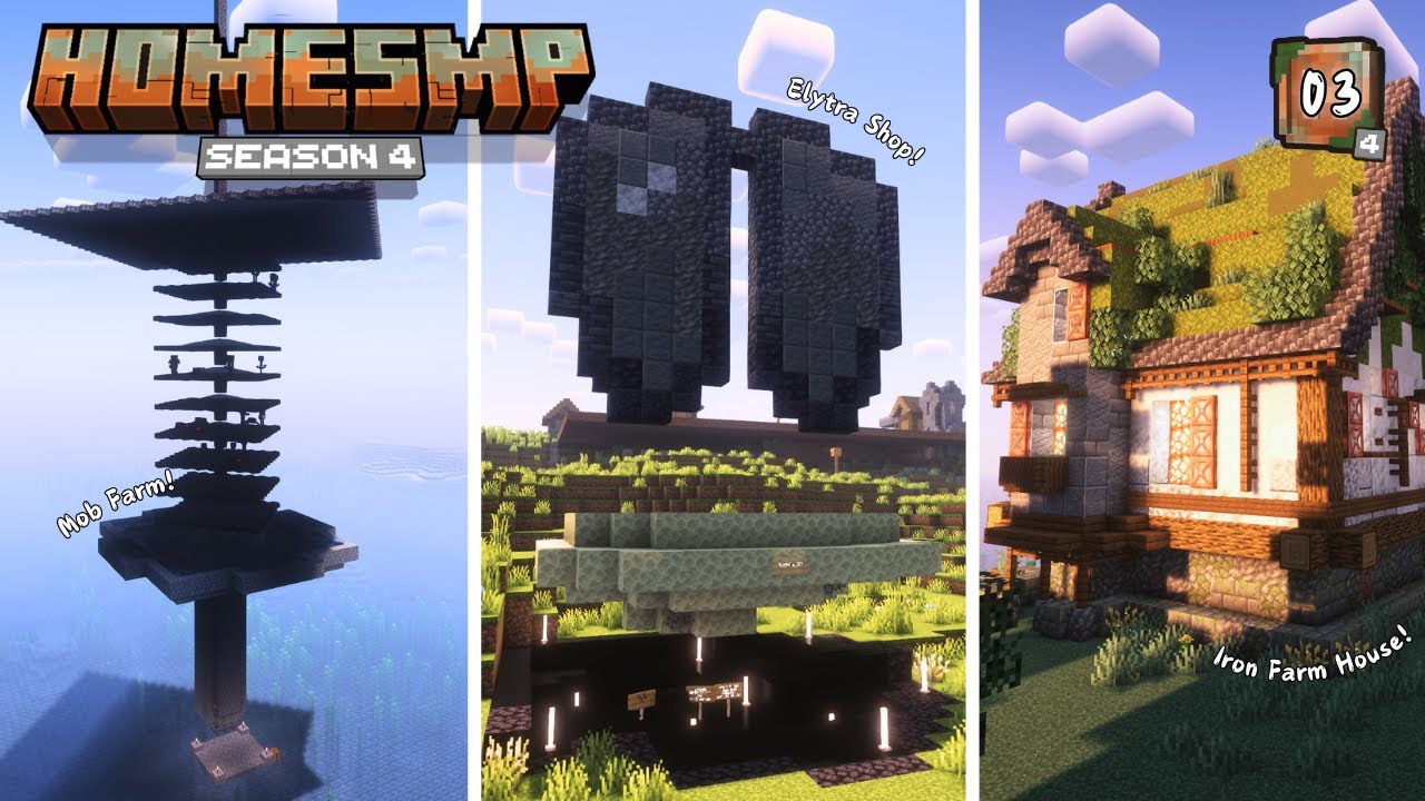 Just Wingin' Around with Farms + Fortresses! | Home SMP Season 4 | Episode 3 | Minecraft 1.21.8