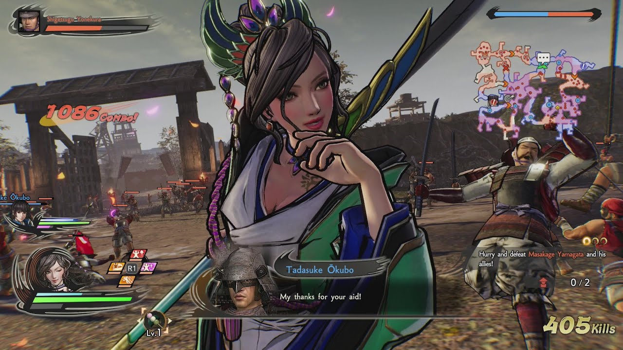 Samurai Warriors 5 - Nobunaga's Path | Battle of Mikatagahara (Part 25)