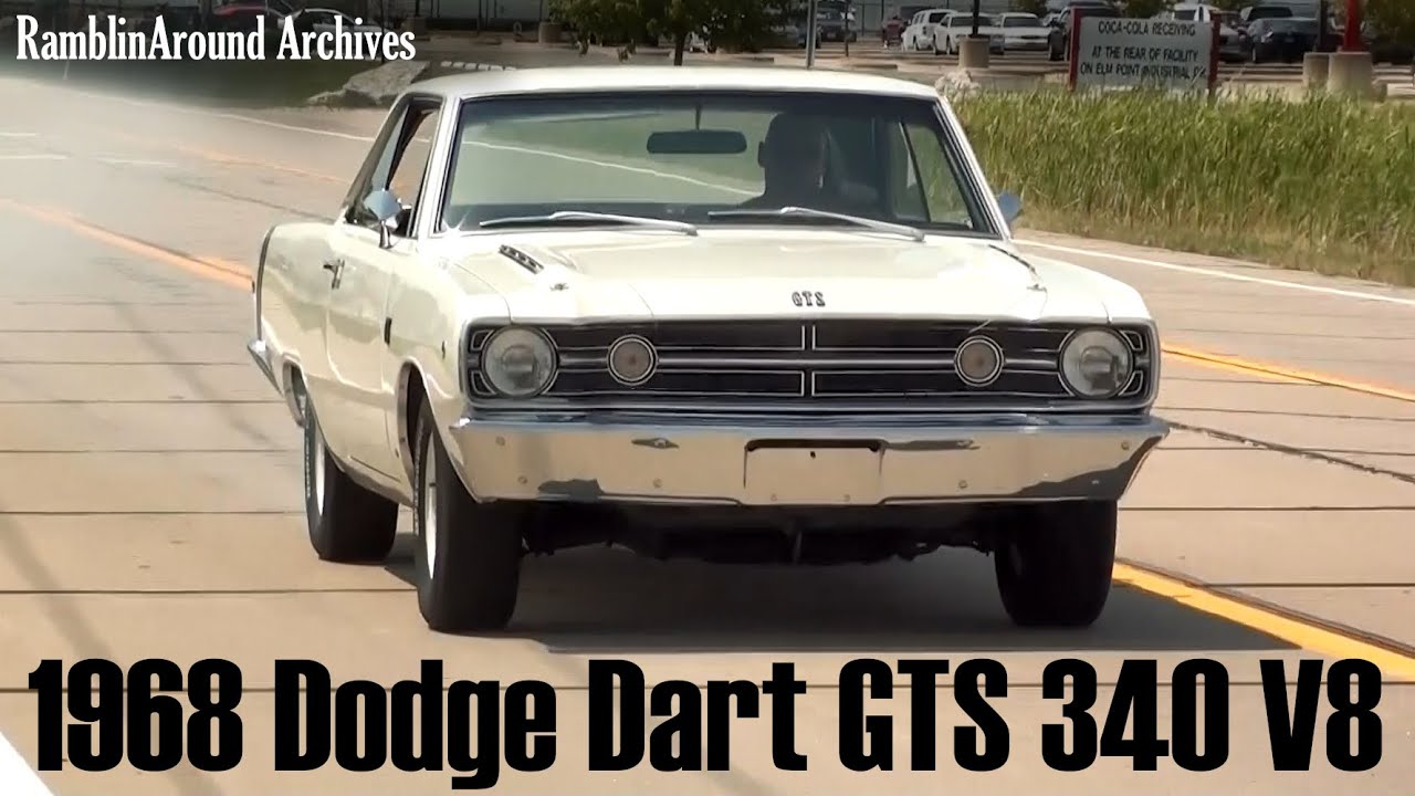 1968 Dodge Dart GTS 340 V8 - Mopar Muscle - RamblinAround Archives #Moparmuscle #Musclecar