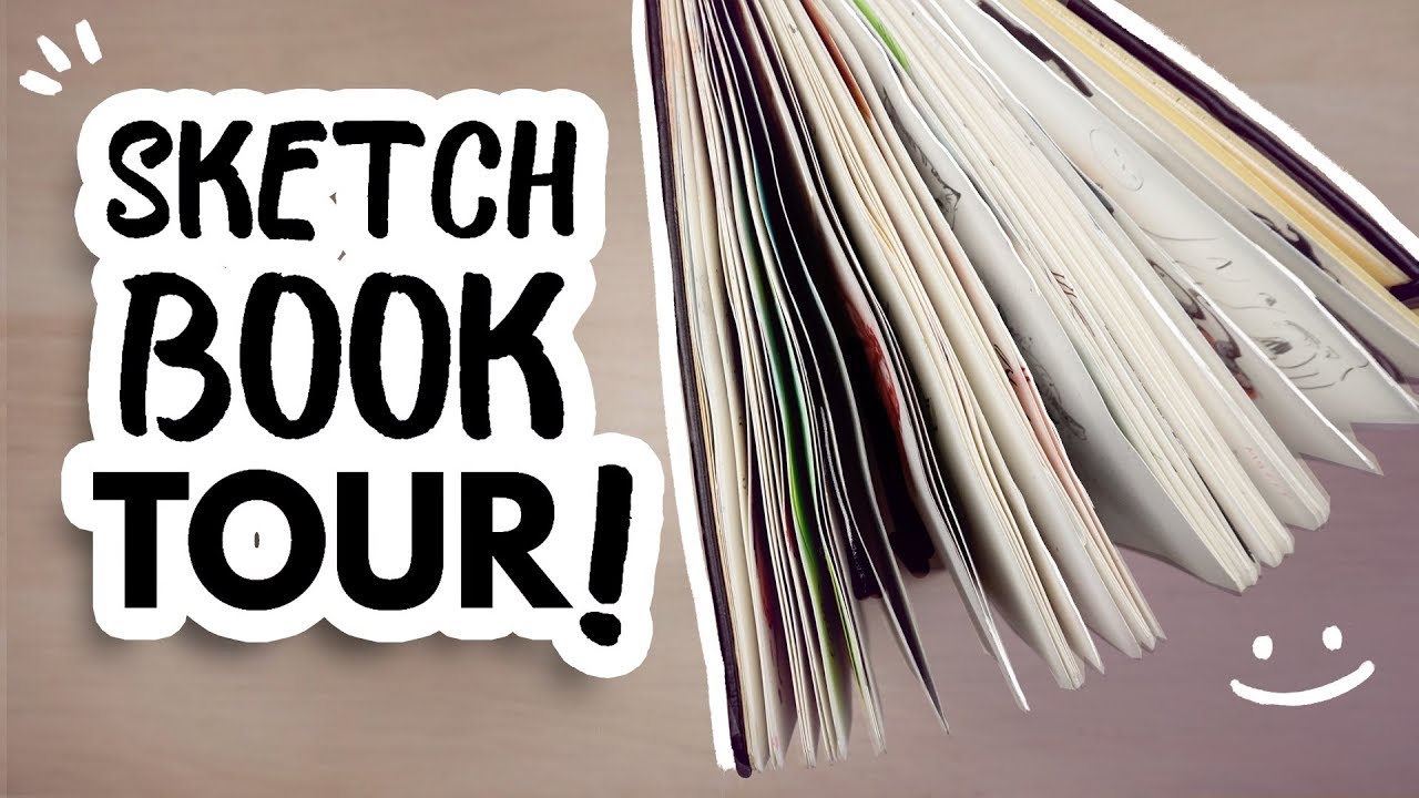 illo SKETCHBOOK TOUR! I Finally Finished my Sketchbook!