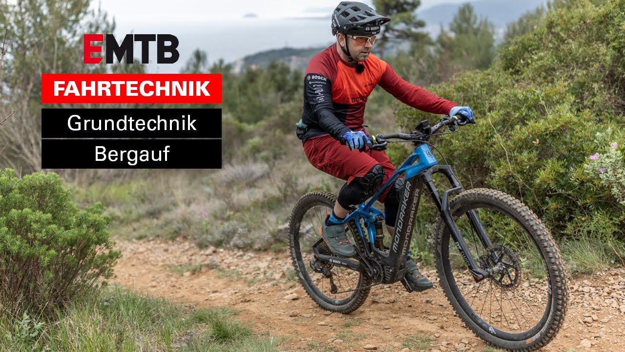 How to: EMTB-Uphill-Fahrtechnik #2 / Grundtechnik & Grundposition bergauf