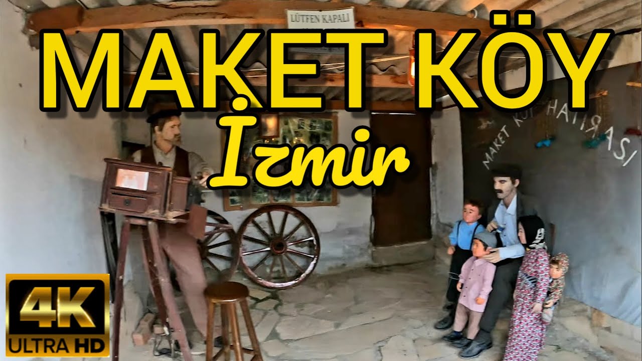 [4k] Model Village in Selçuk İzmir Turkey | MAKET KÖY