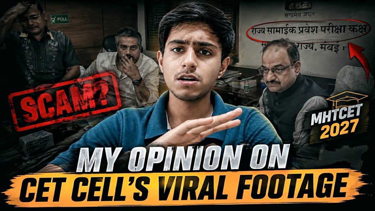 🚨 MHTCET 2027 Scam? Viral CET Cell Footage LEAKED 😳 | What&rsquo;s Really Going On?
