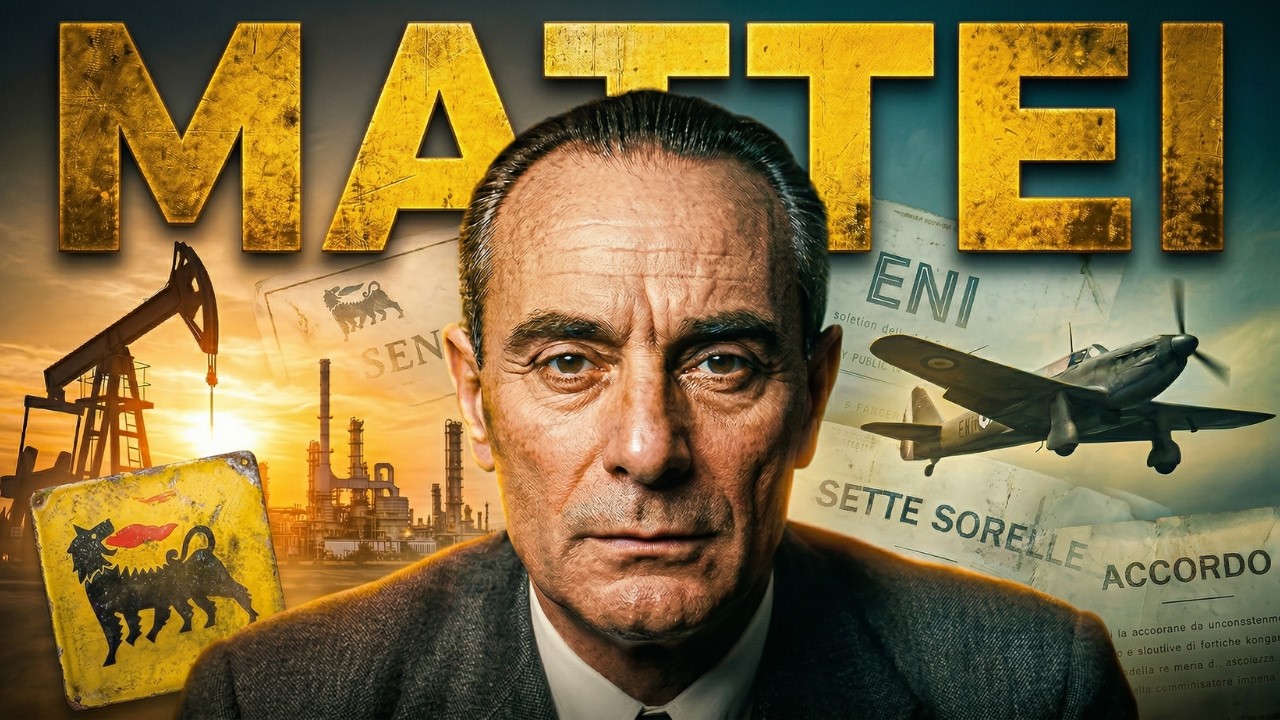 ENRICO MATTEI : L'UOMO che sfid&ograve; il SISTEMA
