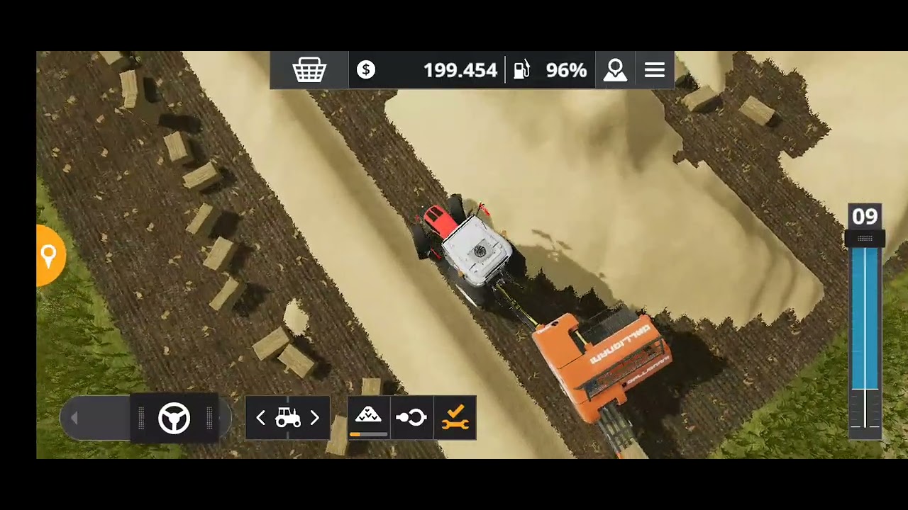 FS 20 mod Erkunt Haşmet 110 ile çılgın balya yapımı 