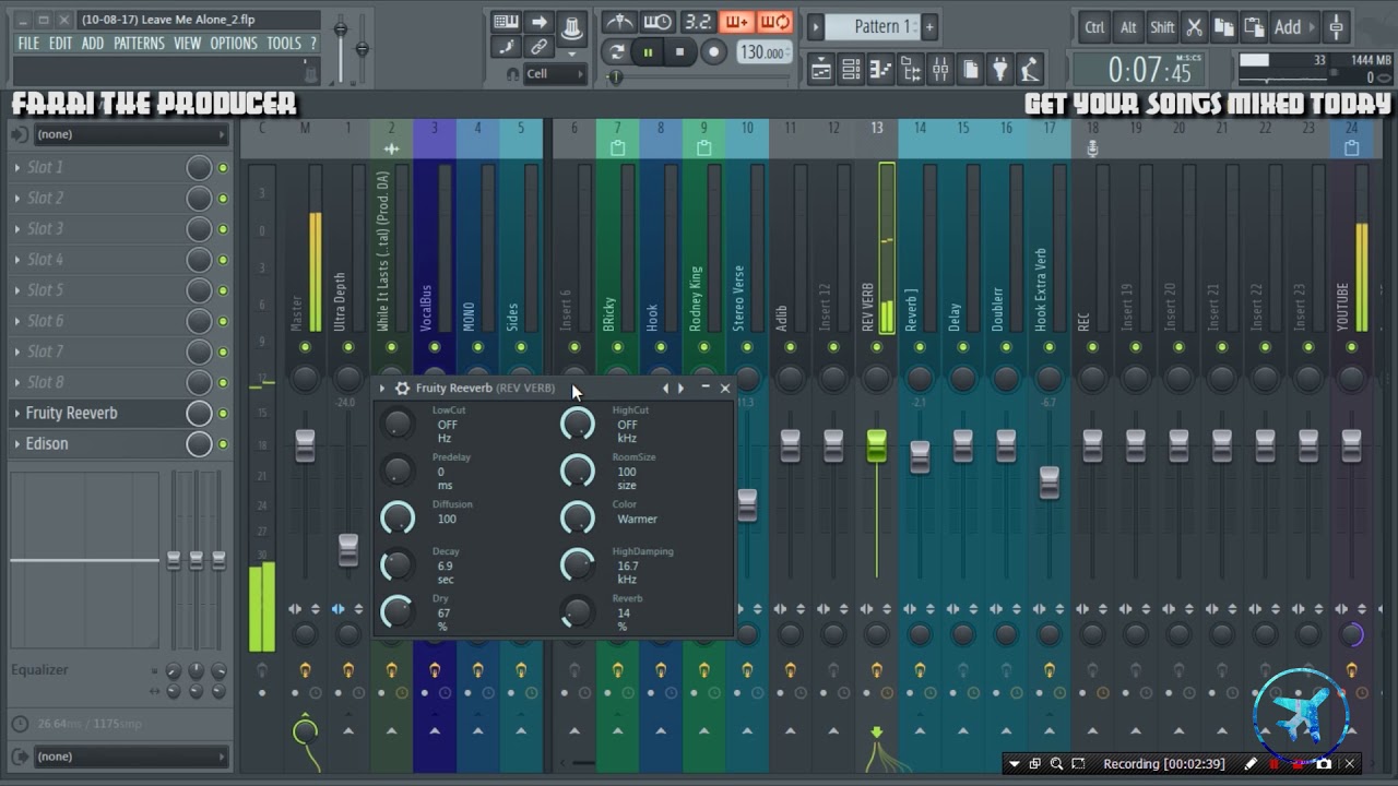 How To Make a Reverse Reverb Effect For Vocals